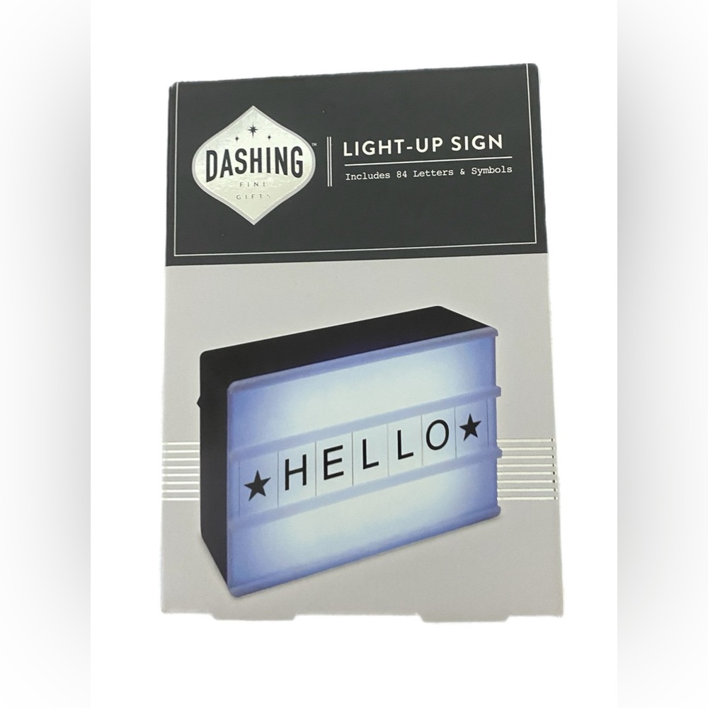 Dashing Light-Up Sign - Picture 2 of 6